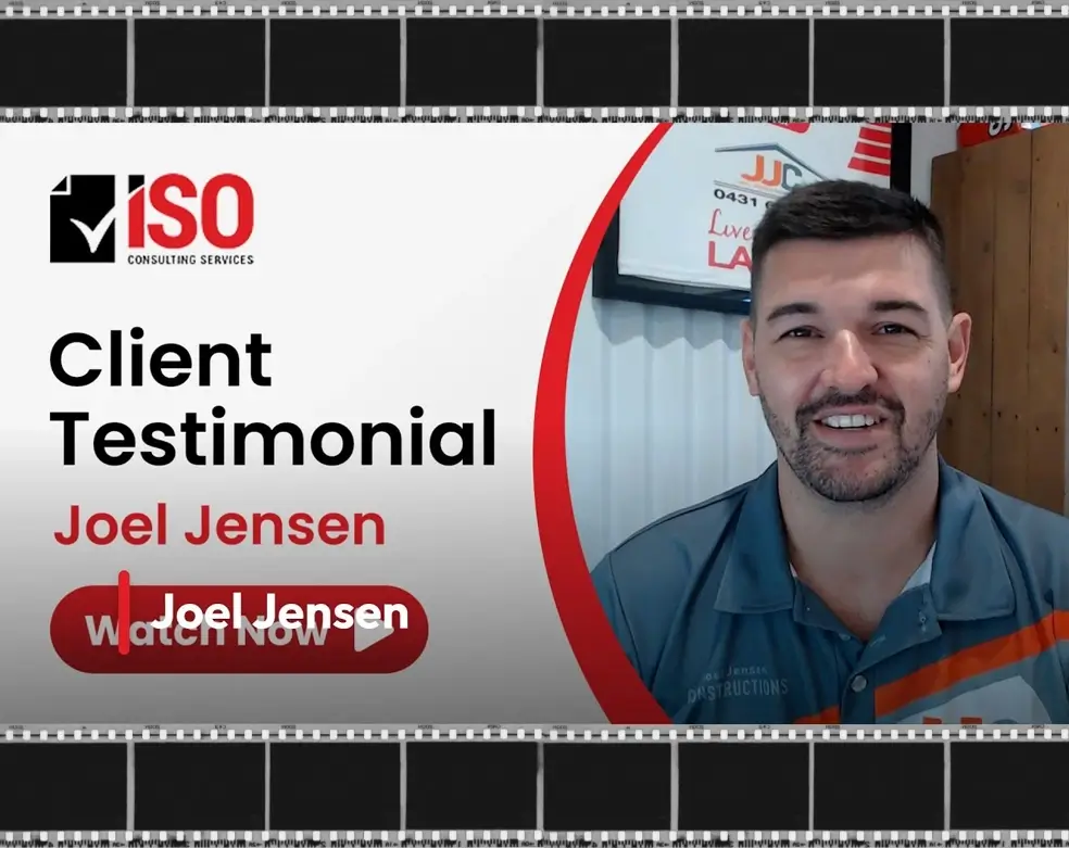 ISO Consulting Service – Joel Jensen